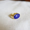 LAPIS SCARAB RING