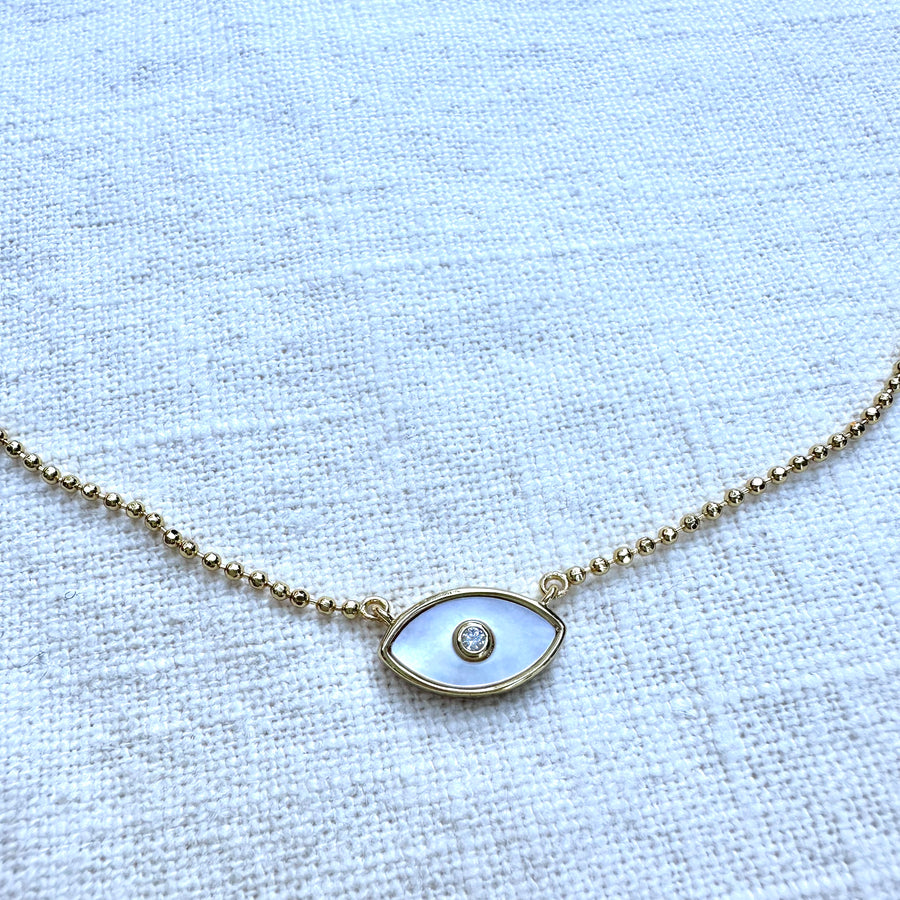 Gaze MOP Necklace