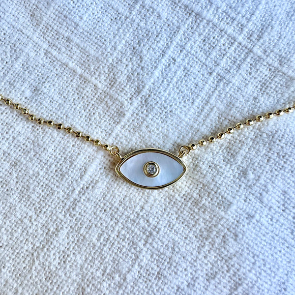 Gaze MOP Necklace