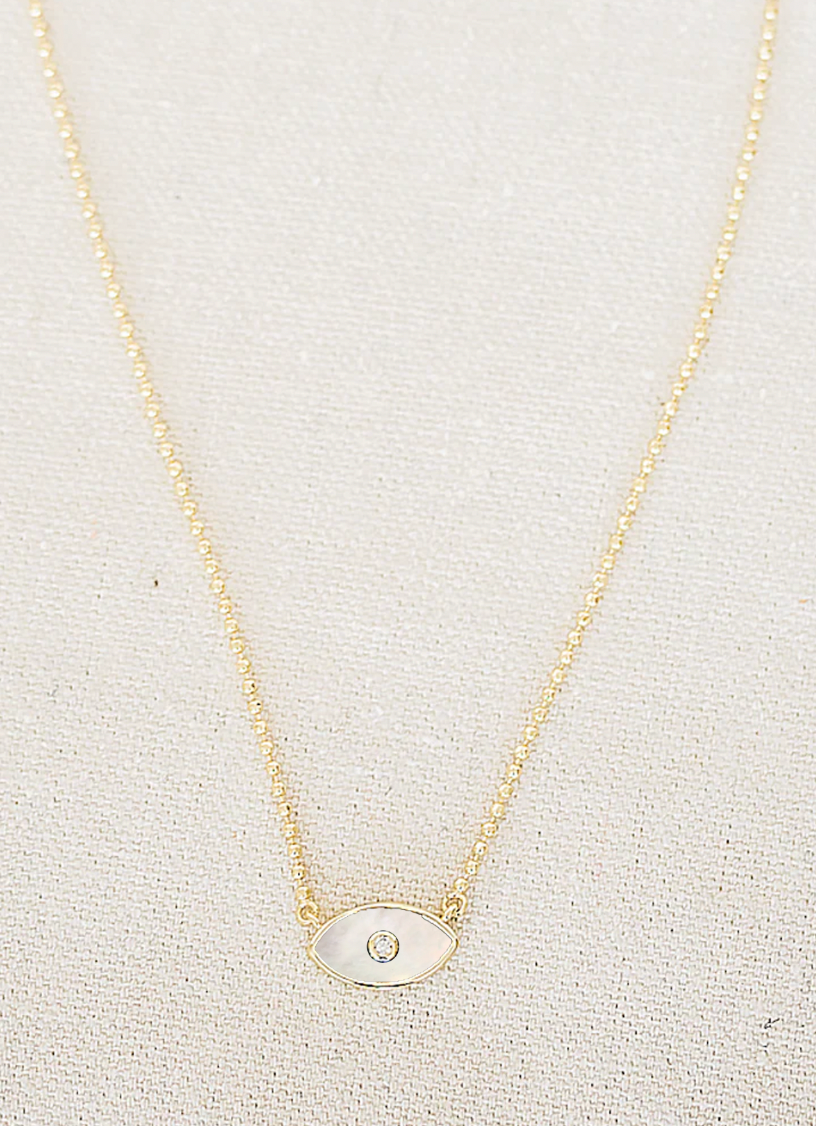 Gaze Necklace MOP