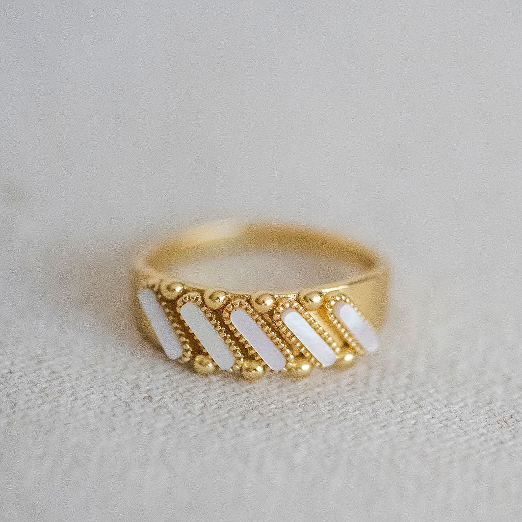 Reverie Ring Mother of Pearl