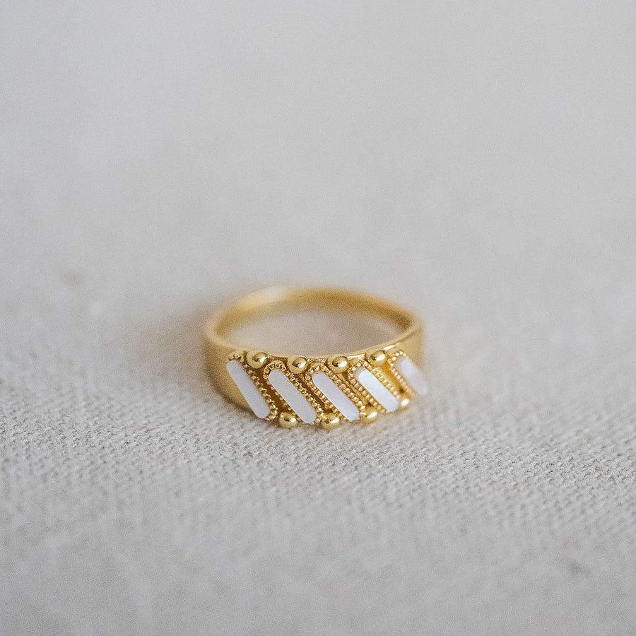 Reverie Ring Mother of Pearl
