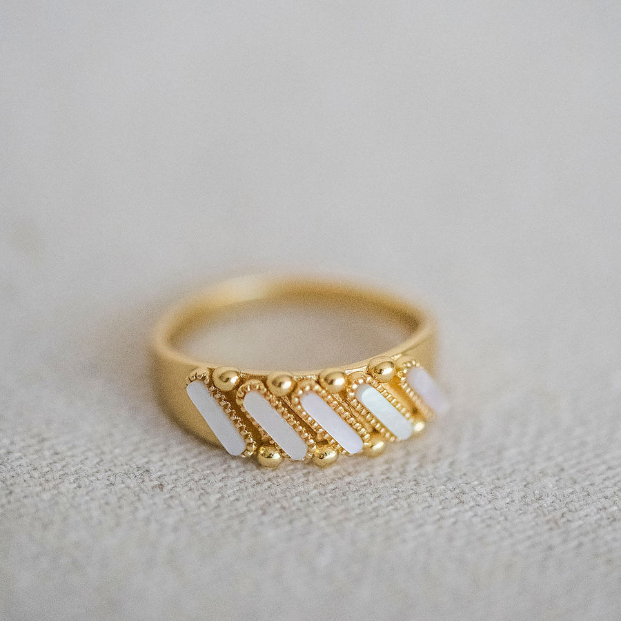 Reverie Ring Mother of Pearl