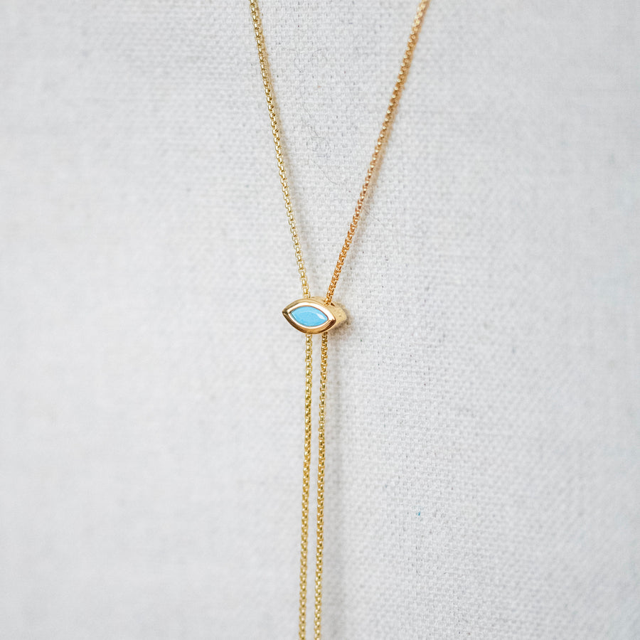 Intuition Turquoise Lariat