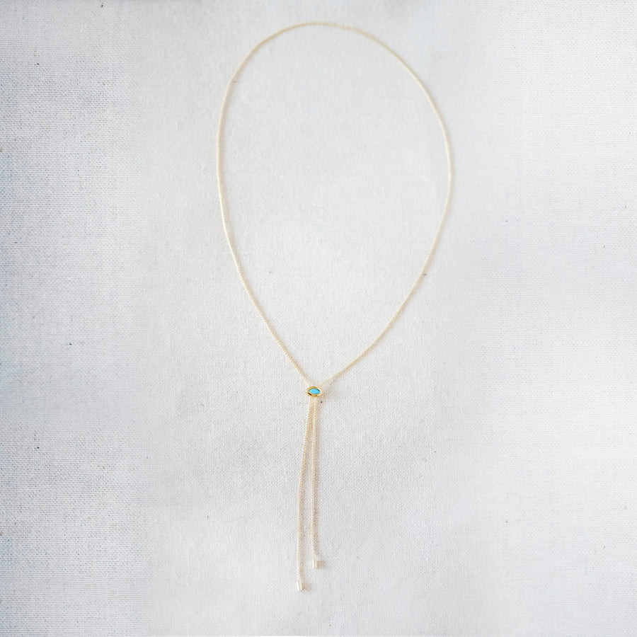 Intuition Turquoise Lariat