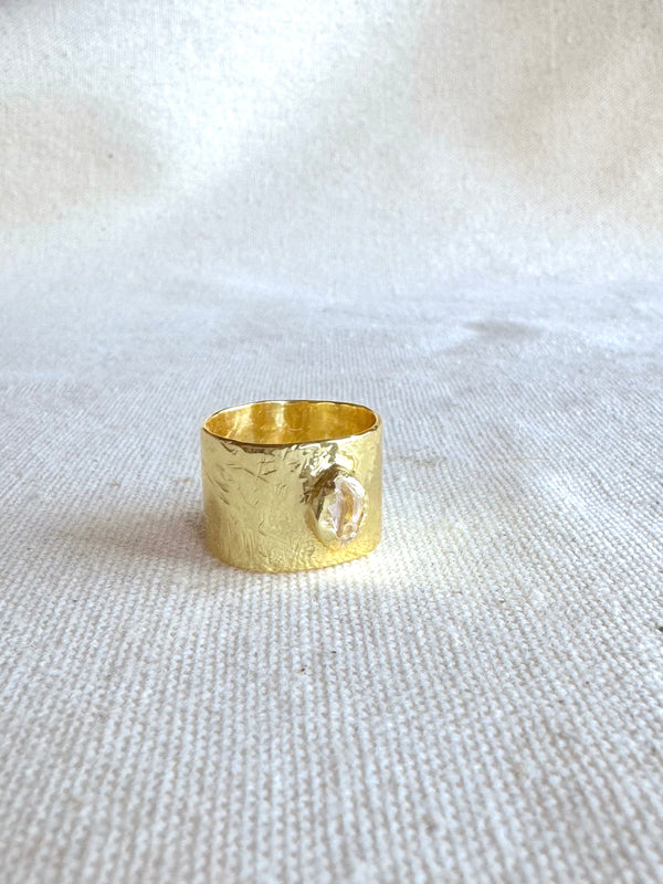Zari Herkimer Ring