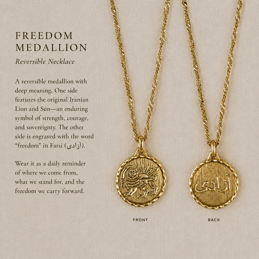 Freedom Lion Pendant Necklace