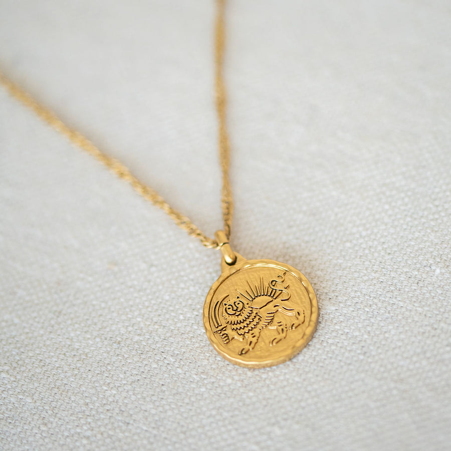 Freedom Lion Pendant Necklace
