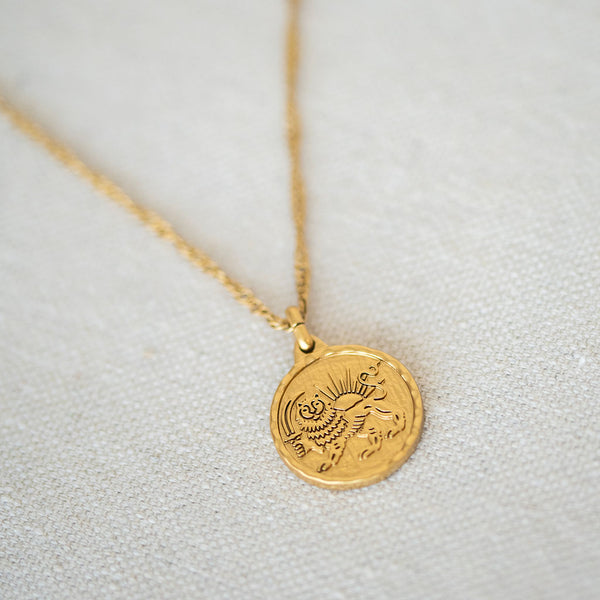 Freedom Lion Pendant Necklace
