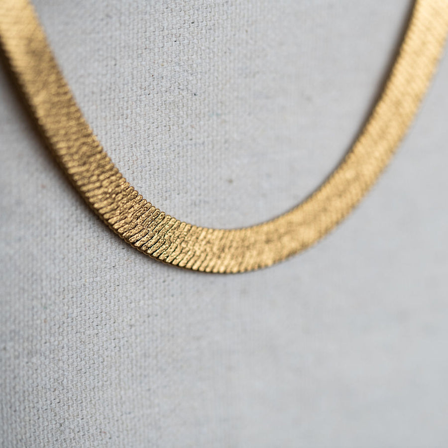 Sparkle Snake Chain Necklace