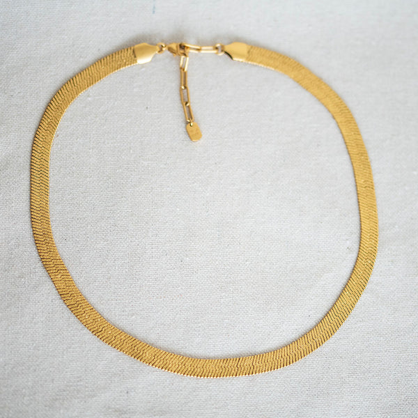 Sparkle Snake Chain Necklace