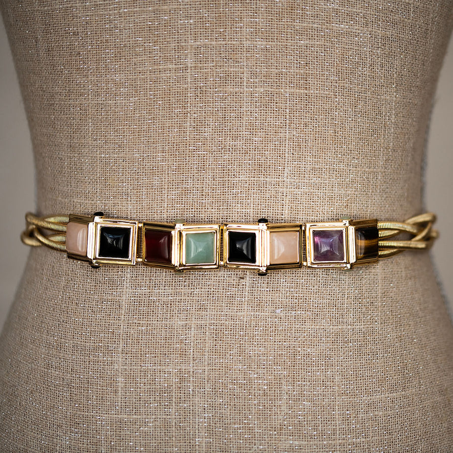 Semi Precious Stone Belt